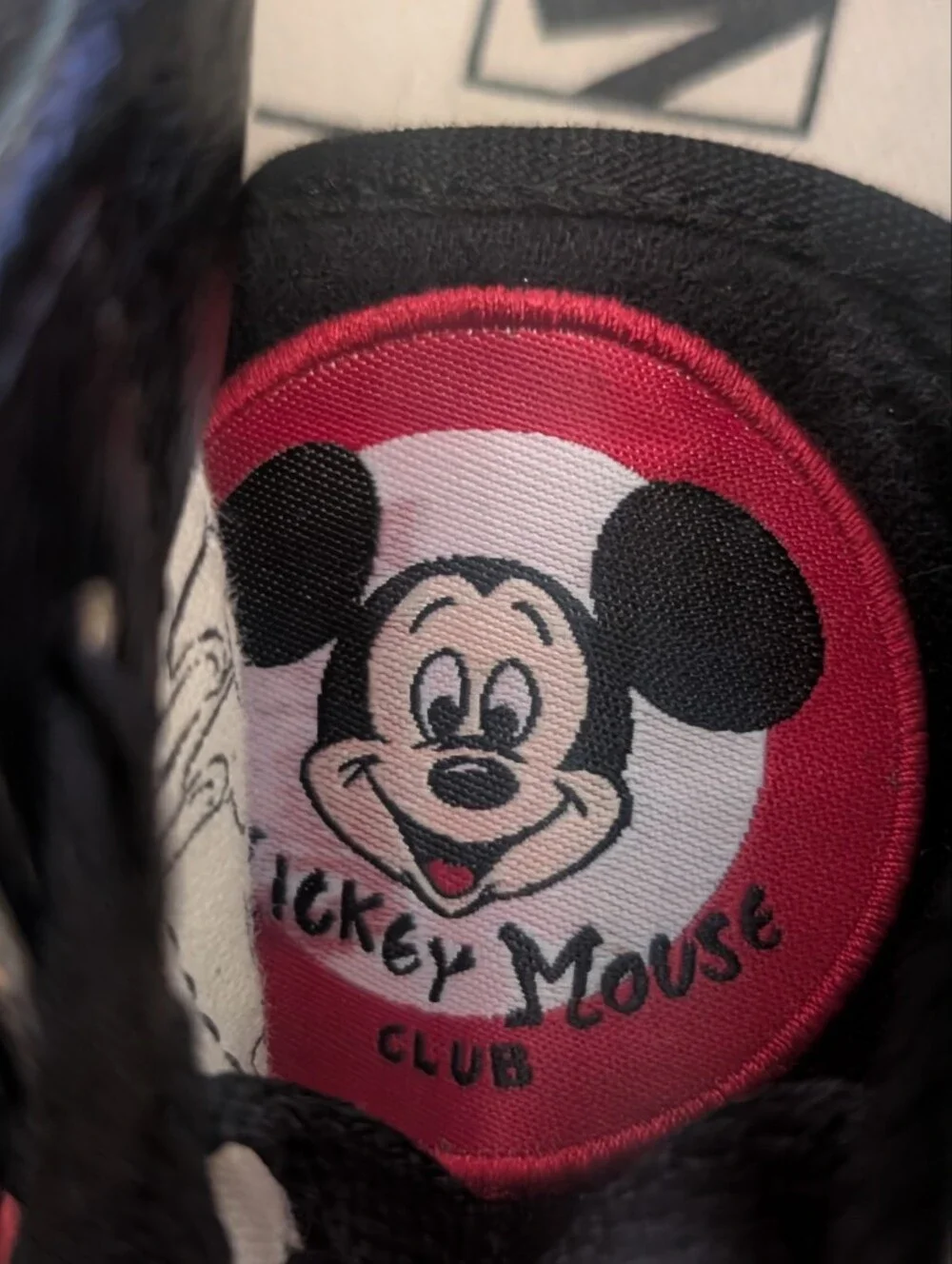 Vans x Disney Old Skool sneakers Mickey Mouse Club collection Size 10